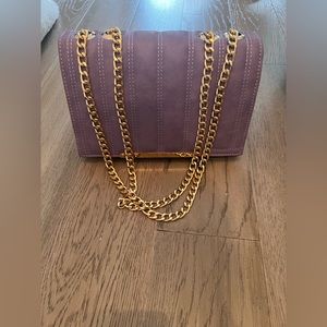 Gold chain bag